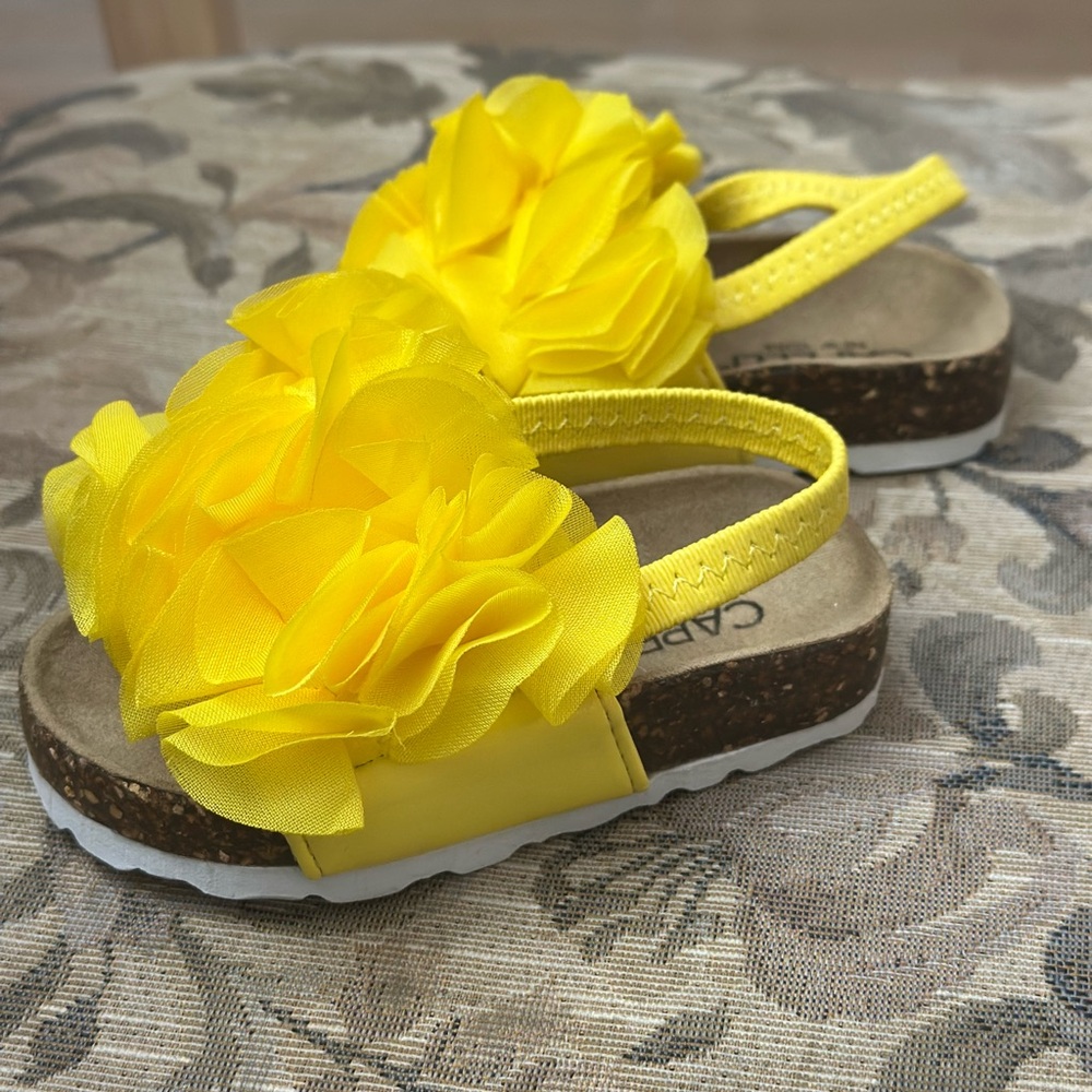 NWOT Capelli Flower Sandals NEVER WORN